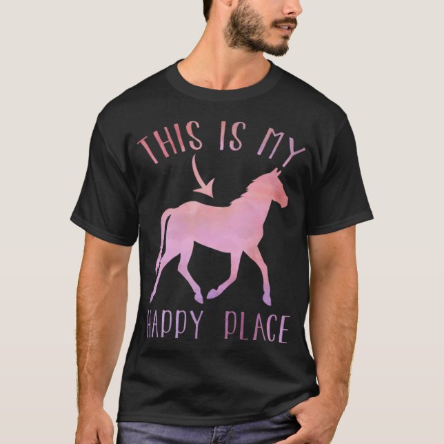 T-shirt Horse pony (Devant)