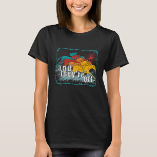 T-shirt Horse Racing Derby Et ils sont hors Graphic