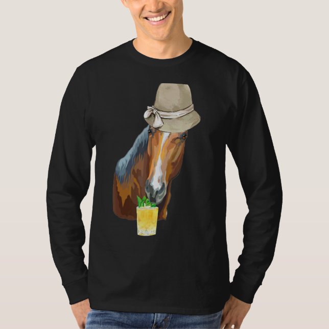 T-shirt Horse Racing Derby Party (Devant)
