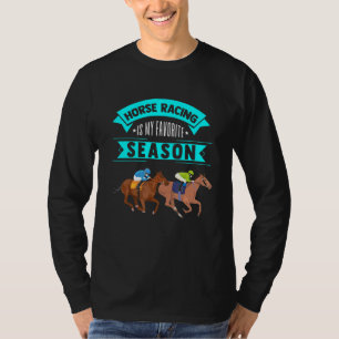 T-shirt Horse Racing Est Mon Application De Course De Chev