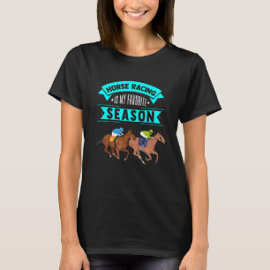 T-shirt Horse Racing Est Mon Application De Course De Chev