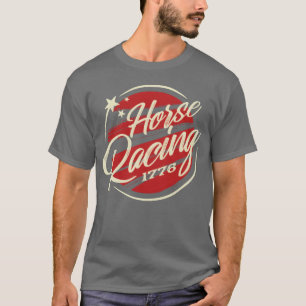 T-shirt Horse Racinghe Citation Cheval Course Chevaux drôl