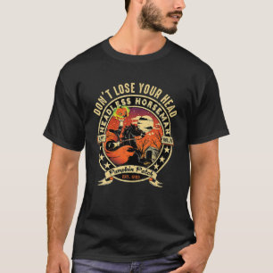 T-shirt Horseman sans tête drôle Légende urbaine Halloween