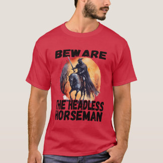 T-shirt Horseman sans tête sur l'halloween drôle