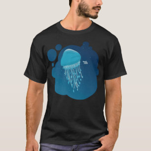 T-shirt Horseshoe bleu tina martin