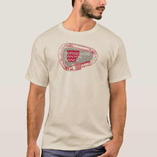 T-shirt Horseshoe Canyon Ranch Arkansas Escalade Carabiner