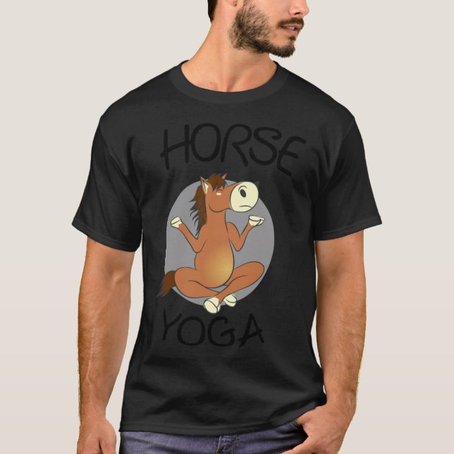 T-shirt Horseshoe de cheval ouest (Devant)