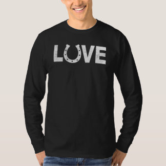 T-shirt Horseshoe Equestrianlove