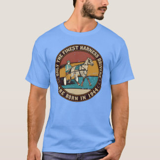 T-shirt HorsesrottingConducteurs nés en 1944 Anniversaire 