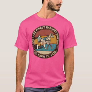T-shirt HorsesrottingConducteurs nés en 1986 Anniversaire 