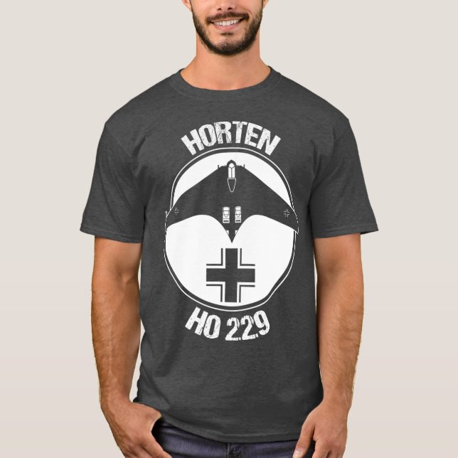 T-shirt Horten HO 229 Flying Wing Warbird Luftwaffe Cadeau (Devant)