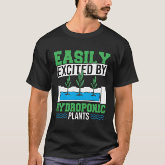 T-shirt Horticulture Plante intérieure Hydropon facilement