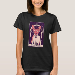 T-shirt Horus Bingus Carte Tarot Chat