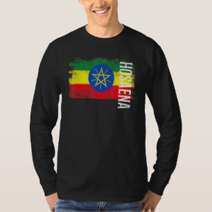 T-shirt Hosaena Ethiopie Drapeau Pour Les Ethiopiens Homme