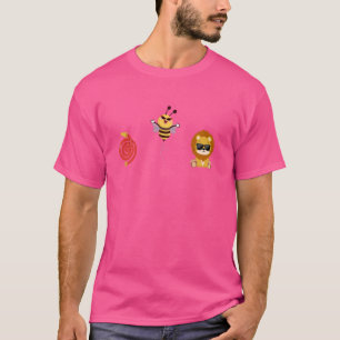 T-shirt Hose Bee Lion Icônes Drôle Hoches Be Lying Pun Int