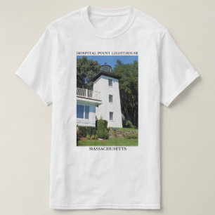T-shirt Hospital Point Lighthouse, Massachusetts