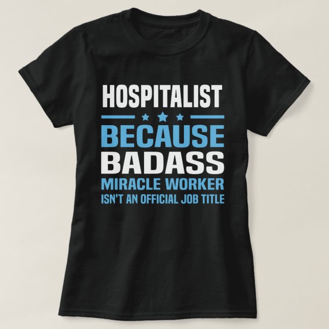 T-shirt Hospitaliste (Design devant)