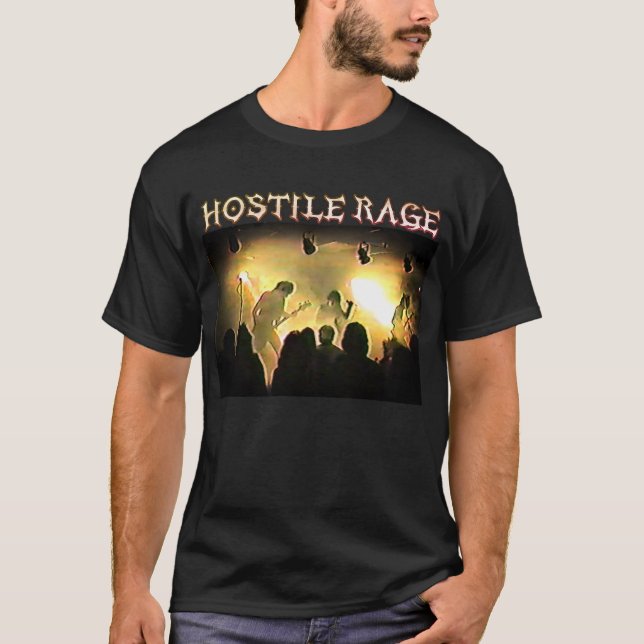 T-shirt HOSTILE RAGE (Devant)