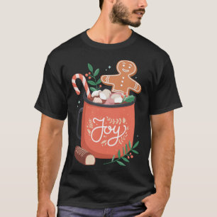 T-shirt Hot Cocaca Gingerbread Homme avec Sucre de canne J