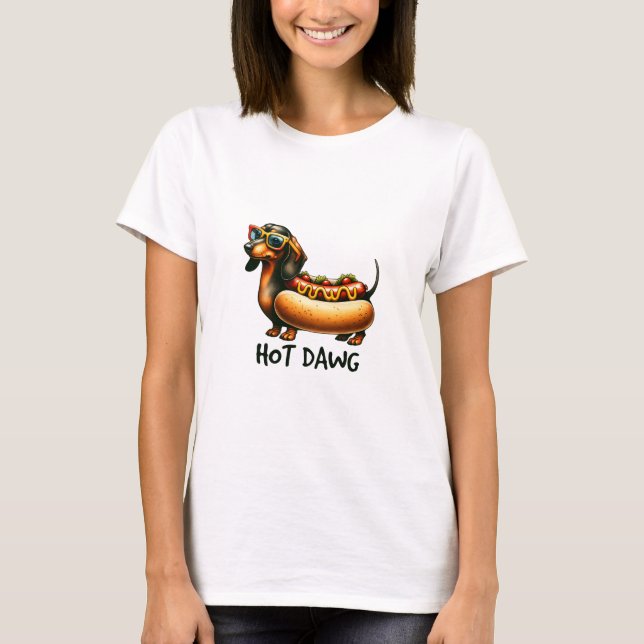 T-shirt Hot Dawg (Devant)