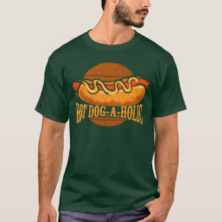 T-shirt Hot Dog Adult Hot DogAHolic garçon famille