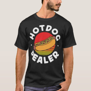 T-shirt Hot Dog Hot Dog Dealer Retro