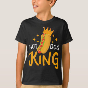 T-shirt Hot Dog Hotdog King Foodie