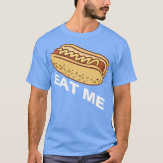 T-shirt Hot Dog Me Mange