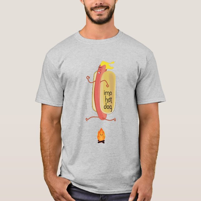 T-shirt Hot Dog Oe Devil (Devant)