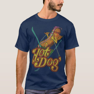 T-shirt Hot Dog Skier 1974