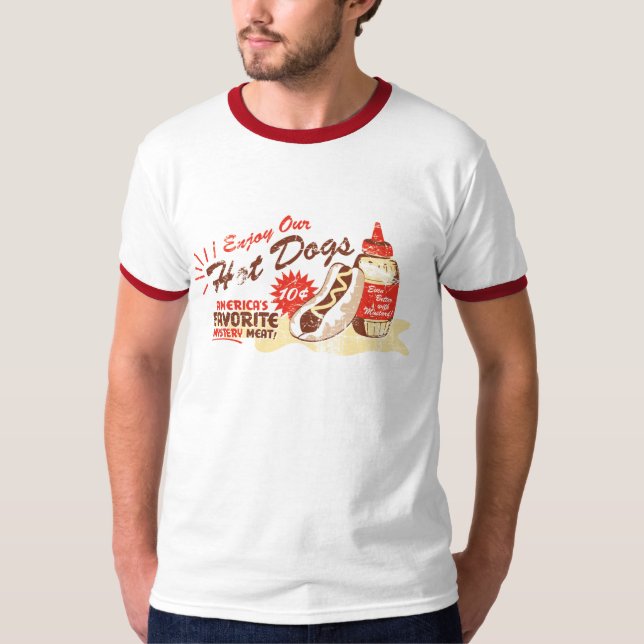 T-shirt Hot Dog tee (Devant)