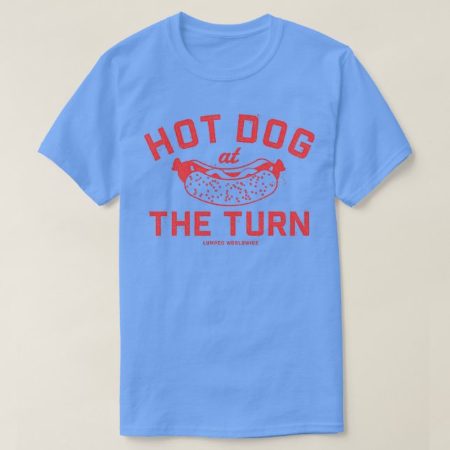 T-shirt Hot Dog Triblend (Design devant)