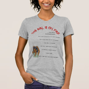 T-shirt Hot Flashes & Sass : The Menopause Tee That Gets I