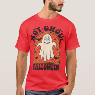 T-shirt Hot Ghoul Cute Boo Crew Saison Éffrayante sorcière