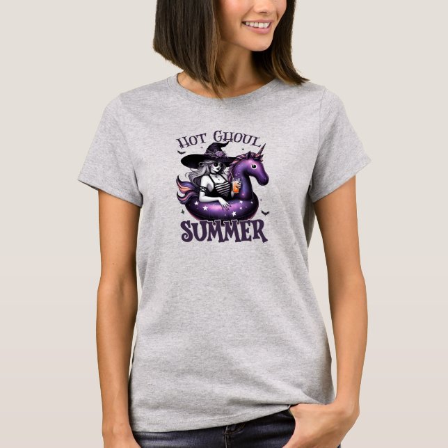 T-shirt "Hot Ghoul Summer" (Devant)