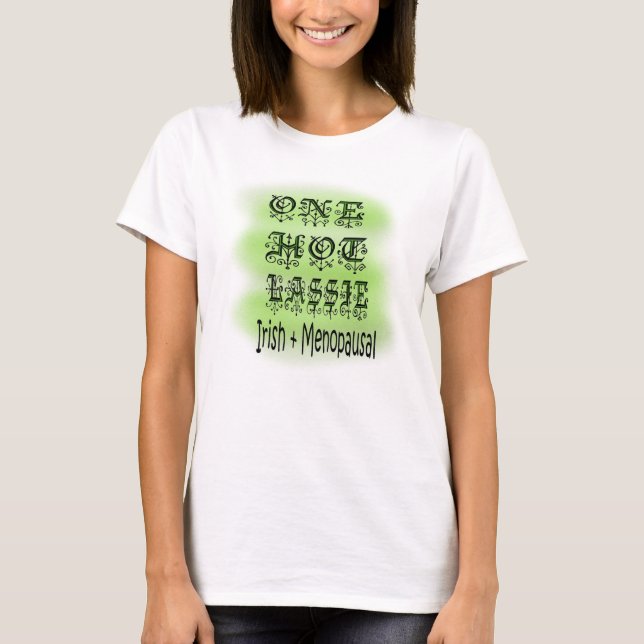 T-shirt Hot Irish Lassie (Devant)
