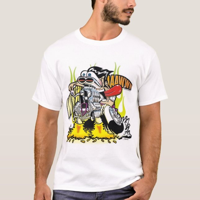 T-shirt Hot rod (Devant)