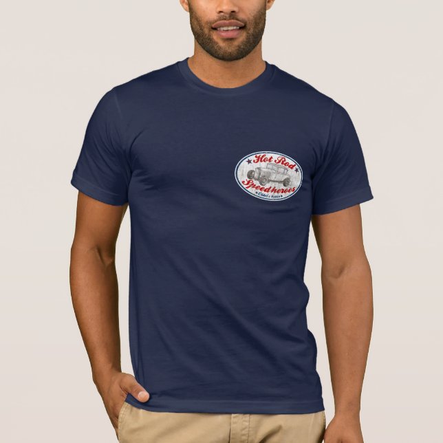 T-shirt Hot rod américains (Devant)