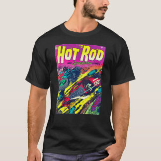 T-shirt Hot Rod Comic Book Vintage Retro 50's