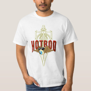 T-shirt Hot rod de globe oculaire de vol