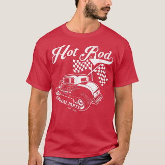 T-shirt Hot Rod Pièces d'origine Classic Old American Engi