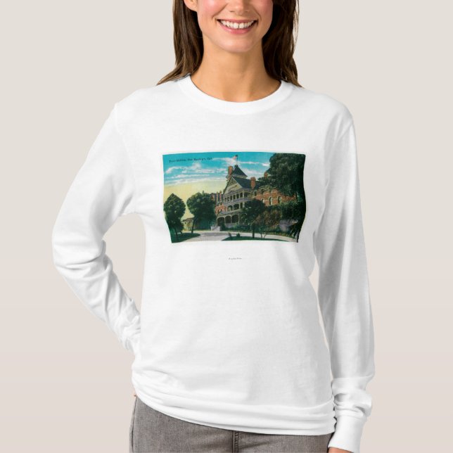 T-shirt Hot Springs dans Paso Robles, CAPaso Robles, CA (Devant)