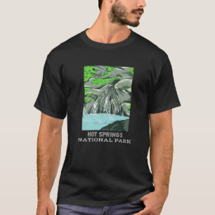 T-shirt Hot Springs National Park Arkansas Camping Randonn