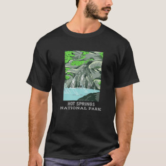 T-shirt Hot Springs National Park Arkansas Camping Randonn