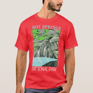 T-shirt Hot Springs National Park Arkansas Distressed Vint