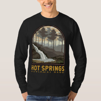 T-shirt Hot Springs National Park Emblem Vintage