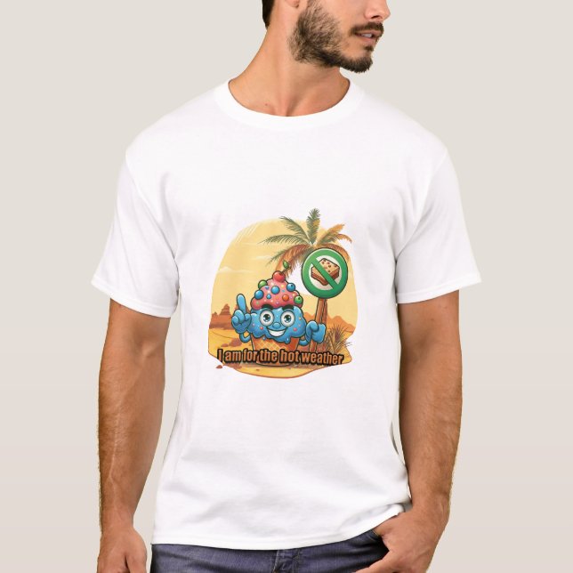 T-shirt Hot Weather Hero (Devant)