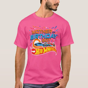 T-shirt Hot Wheels Anniversaire Confetti Mère de l'anniver
