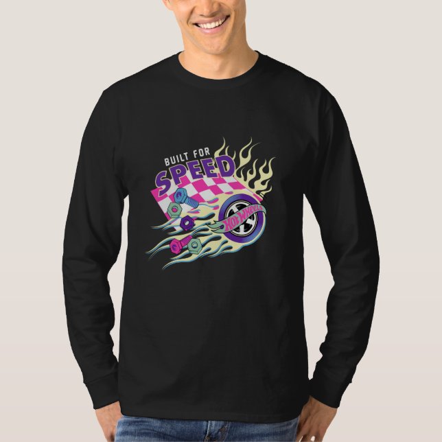 T-shirt Hot Wheels - Construit pour la vitesse (Devant)