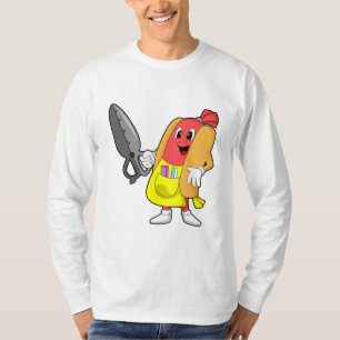 T-shirt Hotdog comme coiffeur avec ciseaux